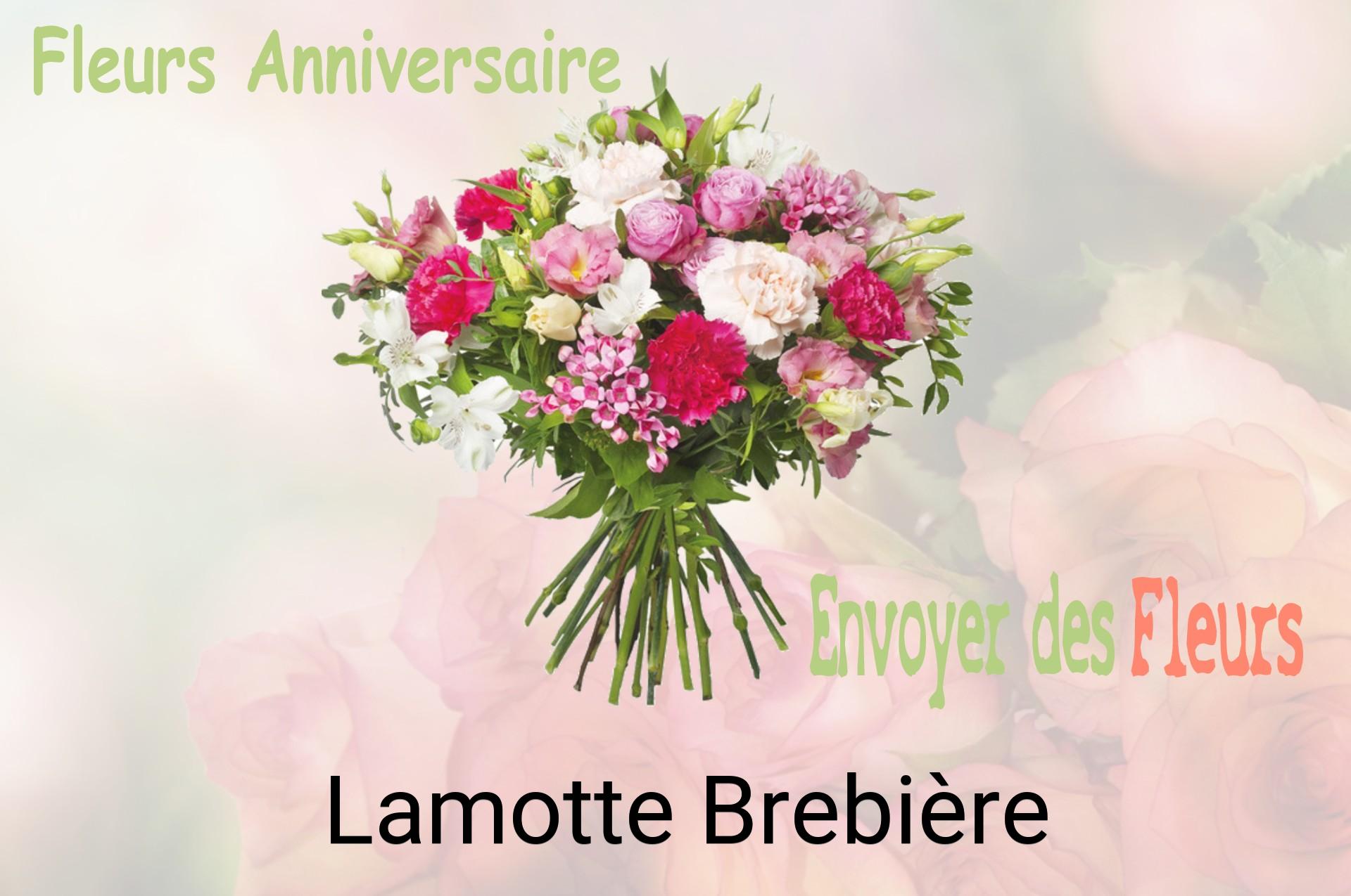 Bouquet de fleurs d’anniversaire livré à Lamotte-Brebière