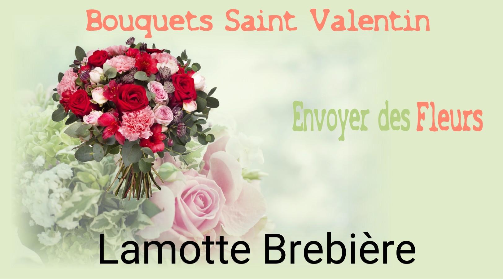 Roses de Saint-Valentin livrées à Lamotte-Brebière
